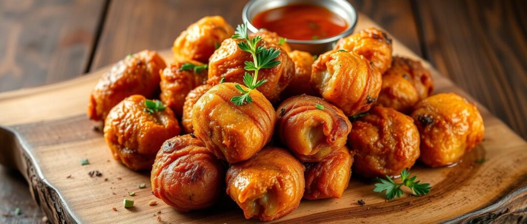 Air Fryer Schweinebauch Bites