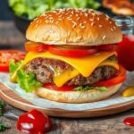 Amerikanisches Hamburger-Rezept