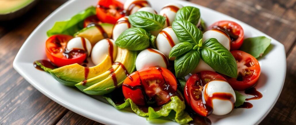 Avocado-Caprese-Salat