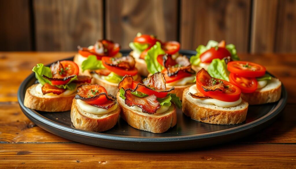 BLT Crostini