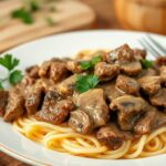 Bœuf Stroganoff Rezept