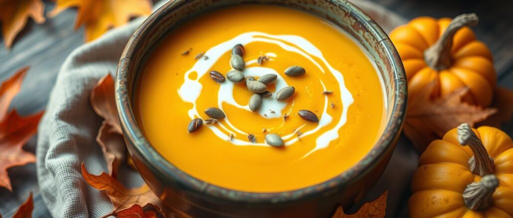 Butternut-Kürbis-Suppe