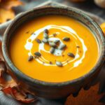 Butternut-Kürbis-Suppe
