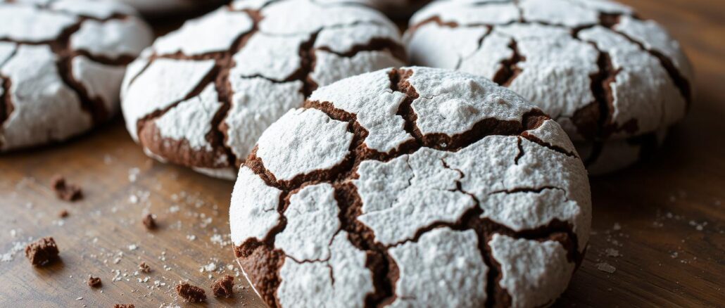 Chocolate Crinkle Cookies