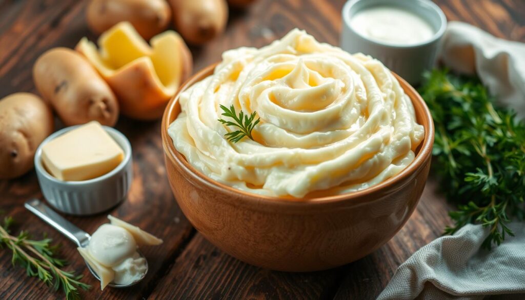 Das cremige Püree Zubereitung