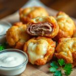 Einfache und Leckere Reuben Bites