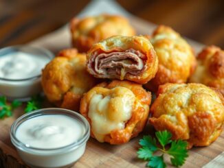 Einfache und Leckere Reuben Bites