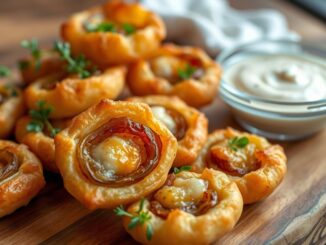 Französische Zwiebelbissen