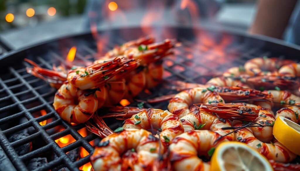 Garnelen grillen