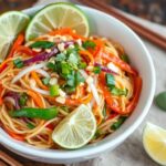 Gemüse Pad Thai Rezept