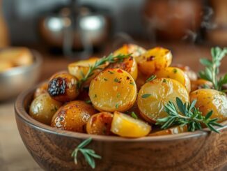 Geröstete Knoblauchkartoffeln