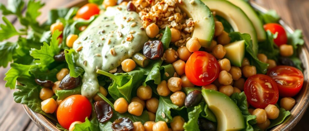 Grüner Göttin Salat