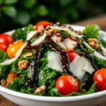 Grünkohl-Salat mit Balsamico & Parmesan