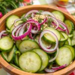 Gurken-Essig-Salat Rezept