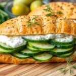 Gurkensandwich