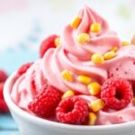 Himbeer-Mais-Eis