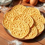 Italienische Pizzelle