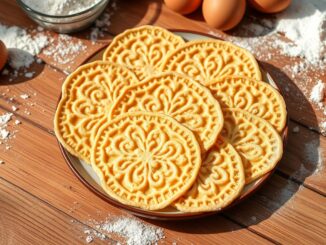 Italienische Pizzelle