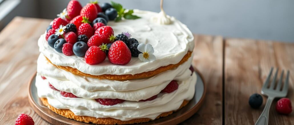 Italienischer Creme-Kuchen