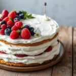 Italienischer Creme-Kuchen