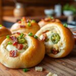 Jalapeño Popper Brötchen