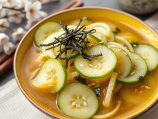 Japanischer Gurkensalat