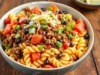 Käsiges Taco Pasta