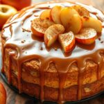 Karamell-Apfel-Kuchen