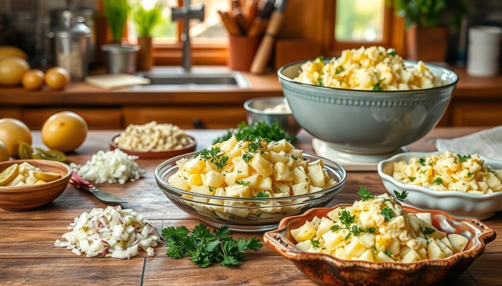Kartoffelsalat Zubereitungsschritte