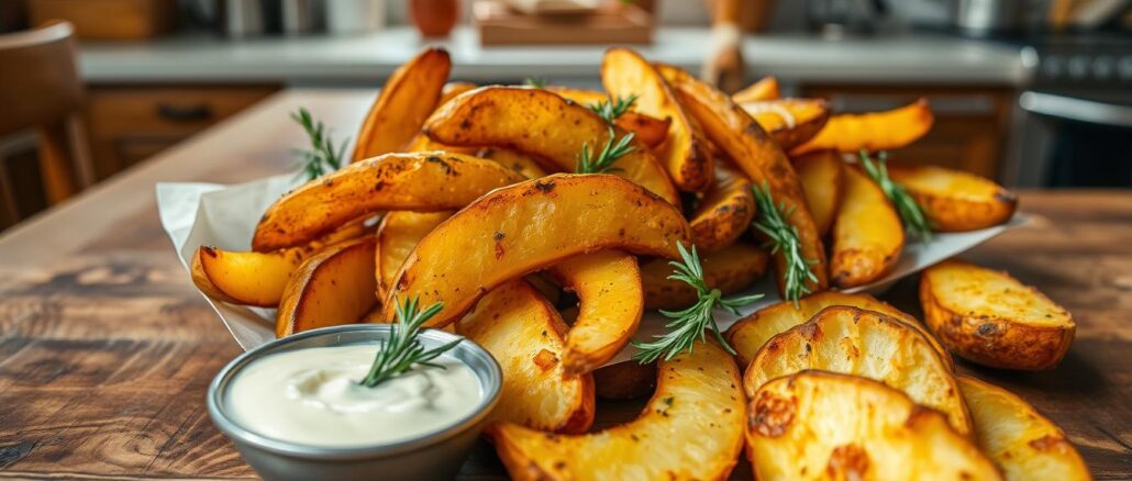 Kartoffelspalten Rezept