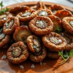 Knusprige Gebackene Pilze