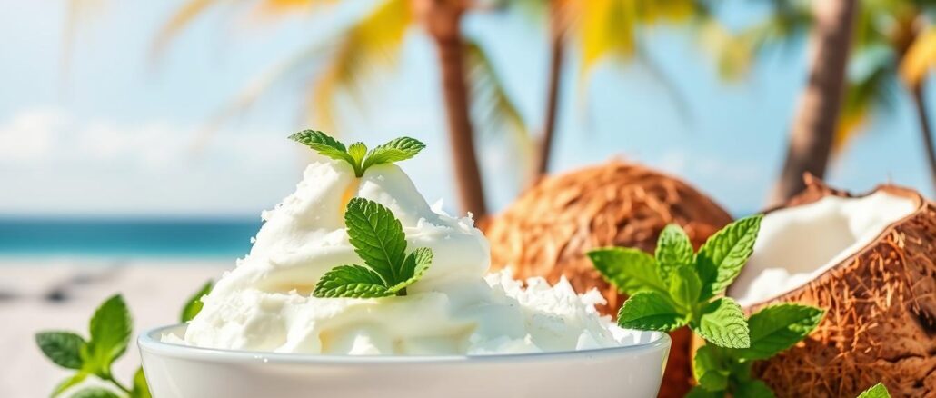 Kokos-Minze-Eis Rezept