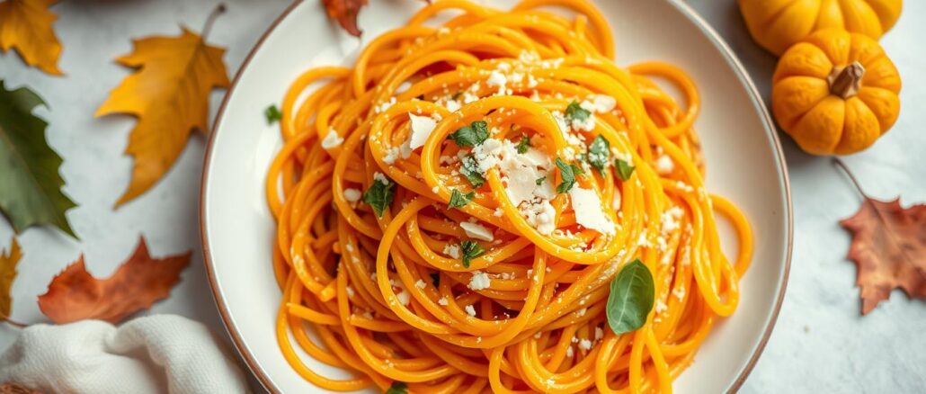 Kürbis-Pasta