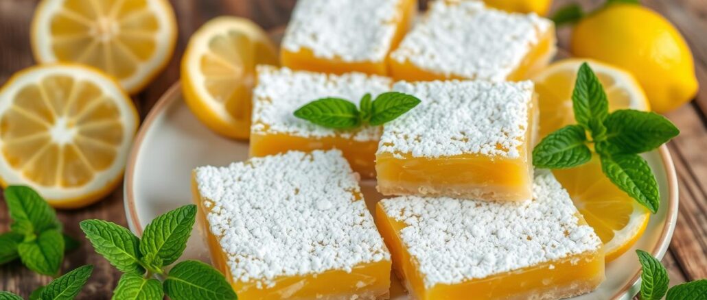 Lemon Bars Rezept