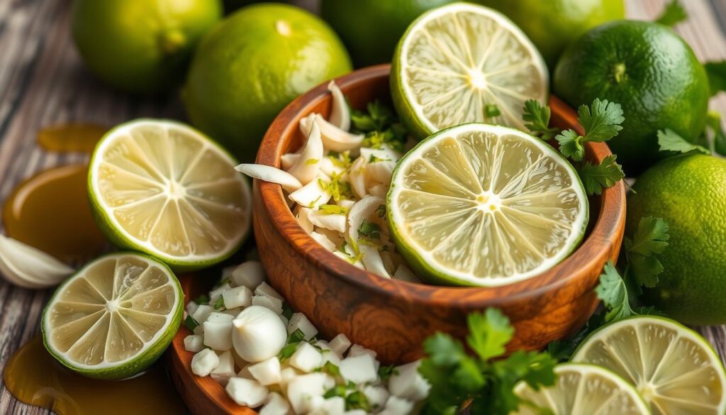 Limettenmarinade