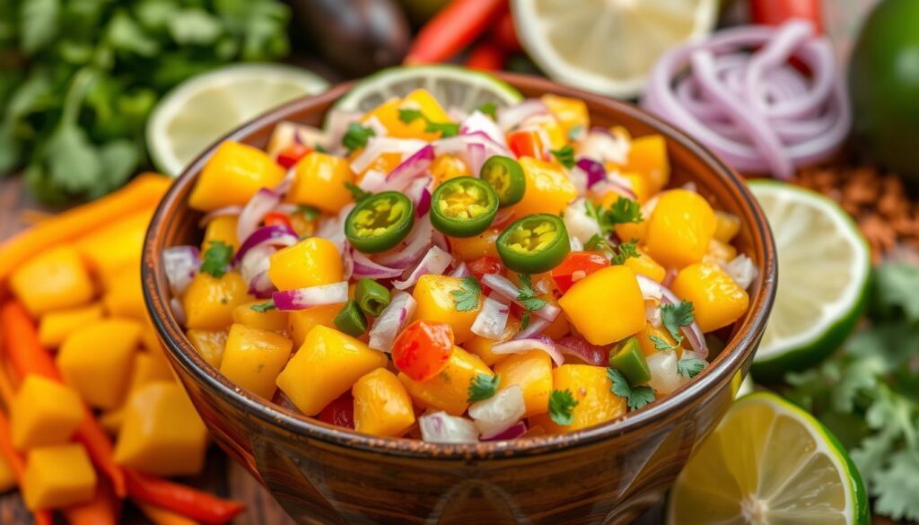 Mango feurige Salsa