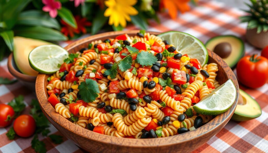 Mexikanischer Nudelsalat