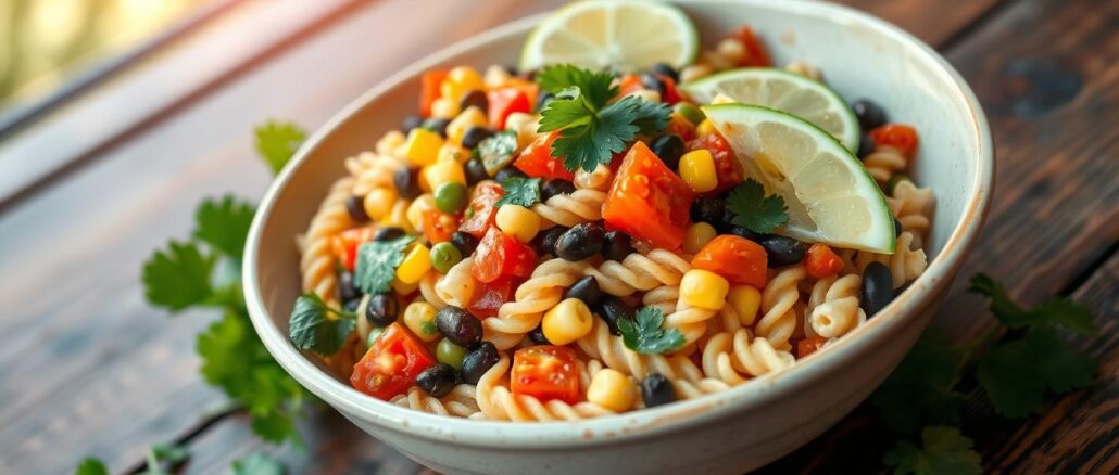 Mexikanischer Nudelsalat