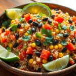 Mexikanischer Reissalat