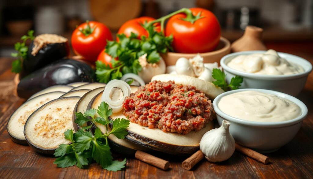 Moussaka Zutatenliste