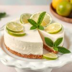 No-Bake Limettenkäsekuchen