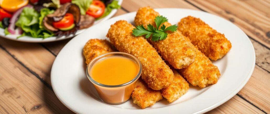 Parmesan Fischstäbchen