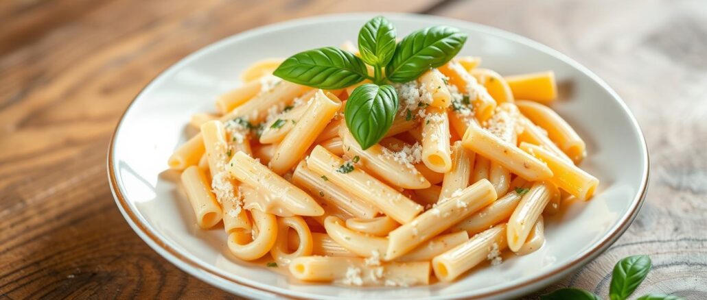 Penne mit Wodka-Sauce