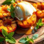 Pfirsich-Mascarpone-Dessert