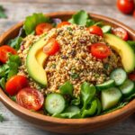 Quinoa-Avocado-Kichererbsen-Salat