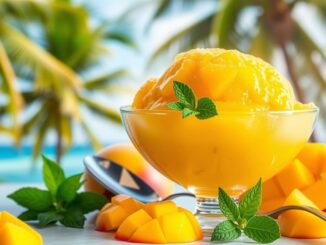 Rezept für Mangosorbet
