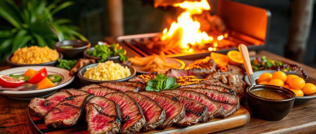 Rinderhüfte BBQ Grillrezept Churrasco brasilianische Küche