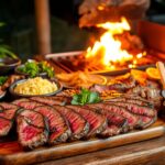 Rinderhüfte BBQ Grillrezept Churrasco brasilianische Küche