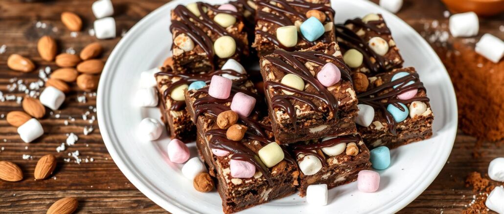 Rocky Road Brownies Rezept