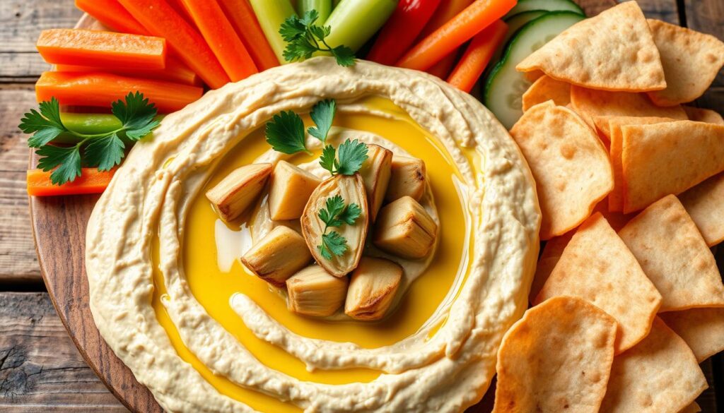 Servierempfehlungen für Hummus